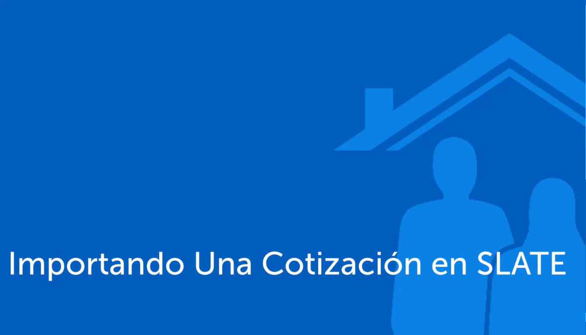 Importando Una Cotización