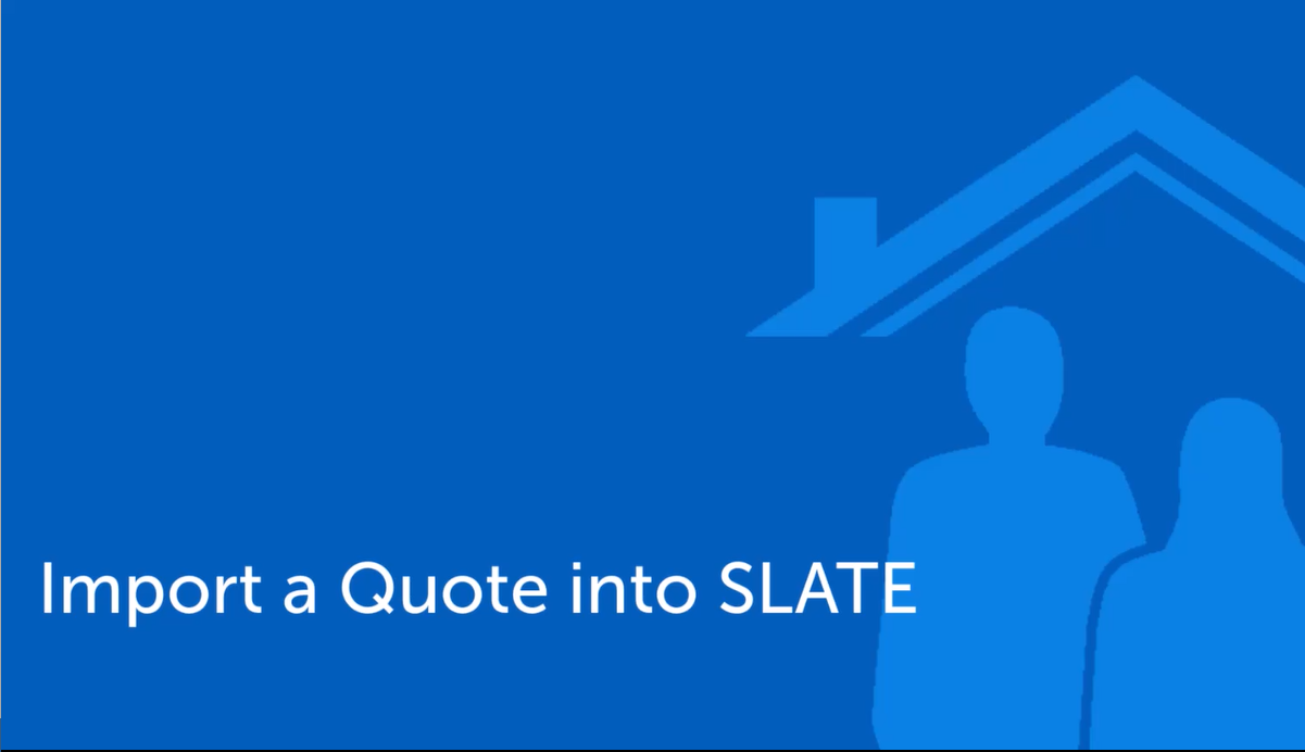 How to Import a Quote in Slate